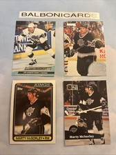 Marty McSorley 4 Card Lot Donruss Topps Pro Set Ultra NM+ Free Shipping!
