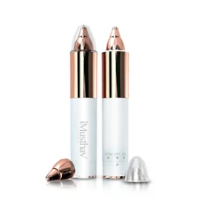 Mini Portable Painless Eyebrow Remover Trimmer for Women, Eyebrow Razor Epilator