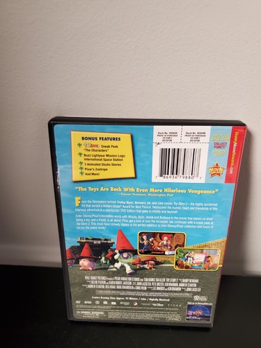 Toy Story 2 (DVD, 1999) - Picture 2 of 4
