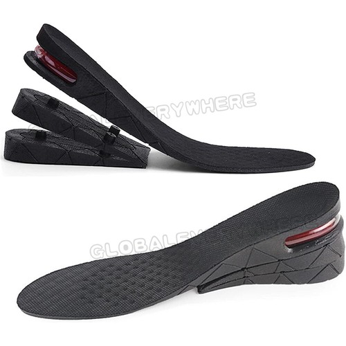 Shoe Insole Air Cushion Height Increase Heel Gel Inserts Taller Lift Pad Insoles - Picture 2 of 10