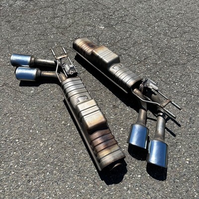 2018- MERCEDES-BENZ G63 AMG EXHAUST A4634907701 A4634907801 left+ 