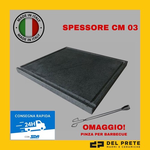PIETRA LAVICA PER FORNO ELETTRICO PER FARE PIZZA PANE BRACE 3 CM TUTTE LE  MISURE | eBay