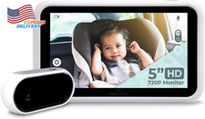 5  HD Touch Screen Baby Car Monitor Hackproof No Wifi Baby Camera for Home