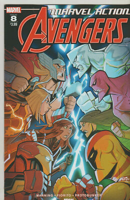 IDW COMICS MARVEL ACTION AVENGERS #8 NOVEMBER 2019 1ST PRINT NM