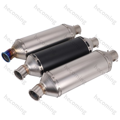 Universal Exhaust 2" Inlet Slip On Muffler Pipe 51mm DB Killer 3 Colors Choose - Imagen 1 de 7