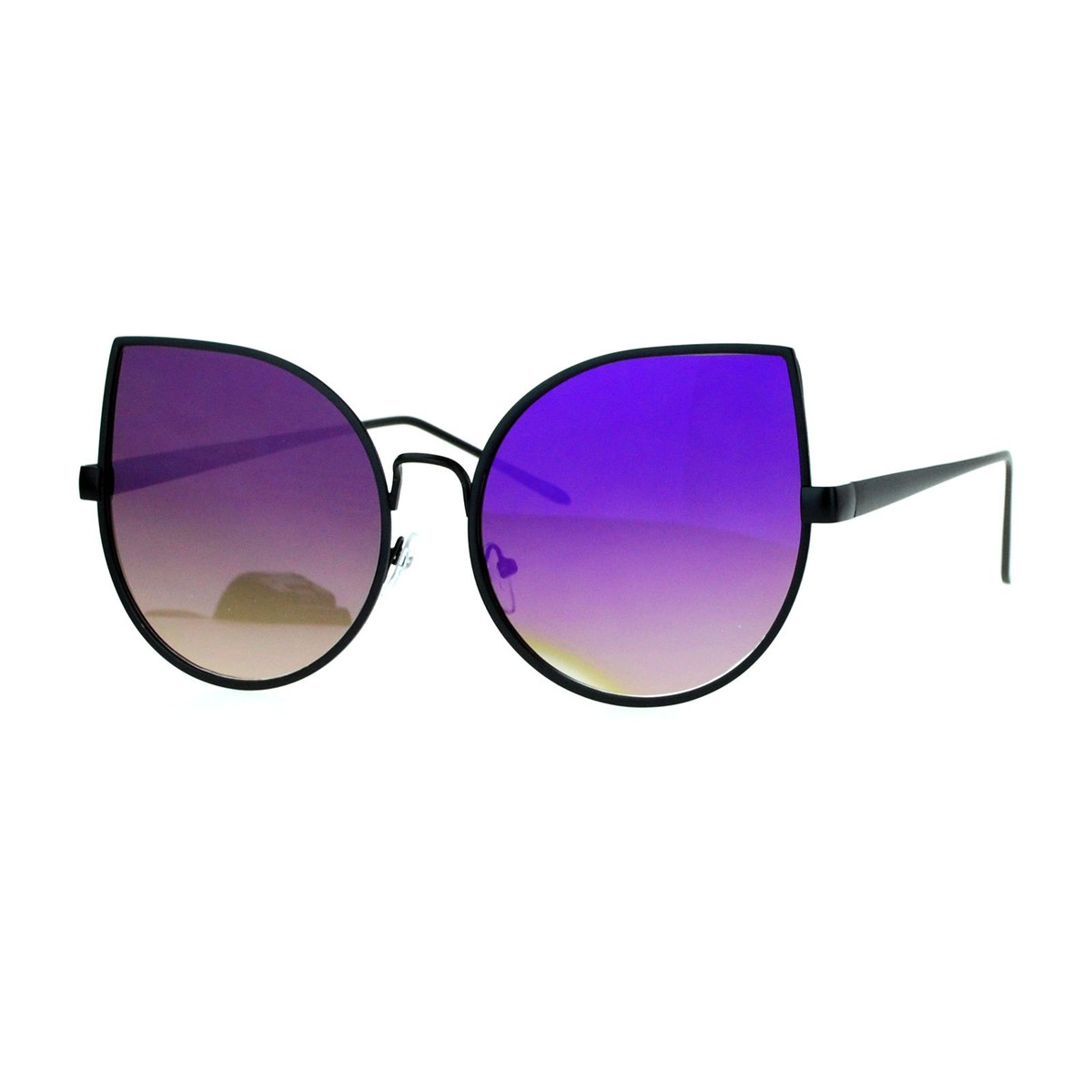 Eye Glasses Purple Mirror Lens Sunglasses Buy Purple Sunglasses