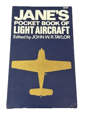 Jane's Pocket Book Of Light Aircraft Airman Vintage 1970 s