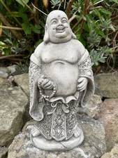 Stone Garden Ornament - Standing Happy Buddha