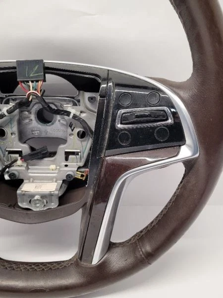2013-2015 Cadillac SRX Steering Wheel w Controls  - Image 3 of 4