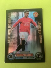Manchester United - Limited Edition - Cristiano Ronaldo Match Attax 2007-08