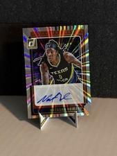 Panini Donruss WNBA Natasha Howard Signature Series Auto Holo SS-NH Fever