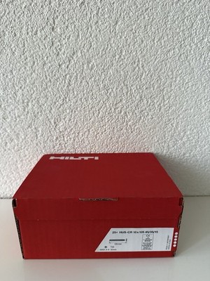 25x Hilti HUS-CR 10x105 Edelstahl A4 Betonschrauben (Neu & OVP)