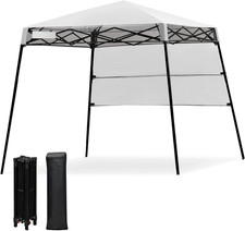Gazebo Esterno Resistente Con Parete Laterale, Gazebo Pieghevole E Portatile Con