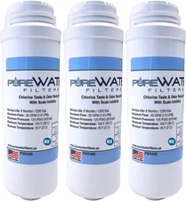 PureWater Replacement Water Filter Cartridge for Keurig P versions Pack of 3