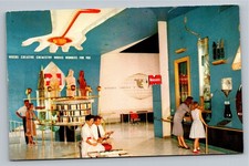 Vintage Monsanto Hall of Chemistry Postcard from Disneyland Tomorrowland