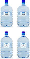 - Set Da 4 | BOCCIONE D'Acqua Naturale Da 12 Litri in Pet Monouso Con Attacco St