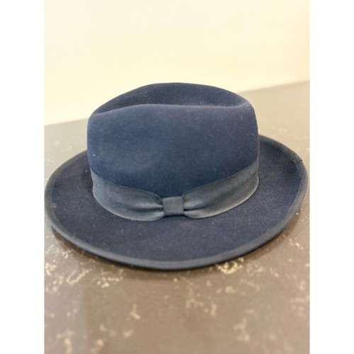 & Other Stories 100% Wool Navy Fedora