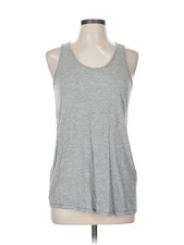 Ruby Ribbon Women Gray Tank Top M