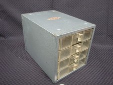 Vintage 1950s Craftsman Metal 4 Drawer Small Parts Cabinet Heritage Logo Vintage 1950s Craftsman Metal 4 Drawer Small Parts Cabinet Heritage Logo