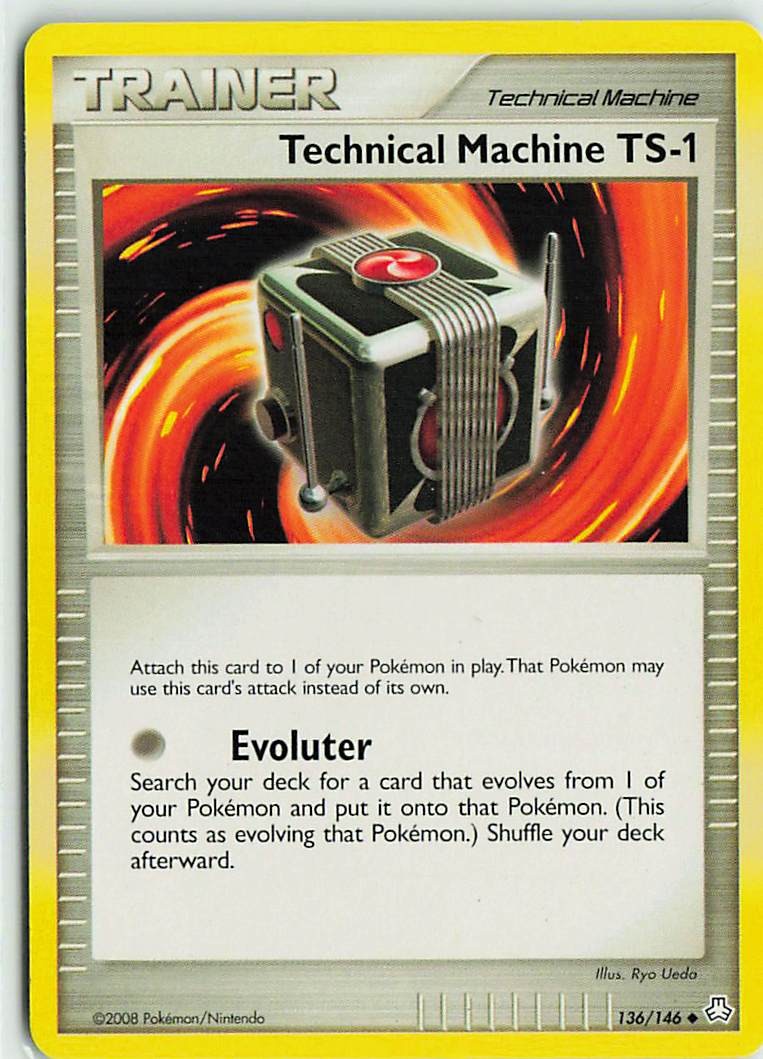 Technical Machine TS-1 136/146 Uncommon Legends Awakened Pokemon Lightly Played