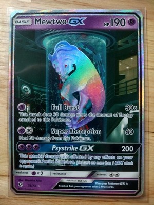 Mewtwo GX (Secret Shining) 78/73 Shining Legends Holo | eBay