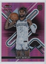 2022 Topps Finest OTE Overtime Elite Pink Prism Refractor 54/125 Matt Bewley nd3