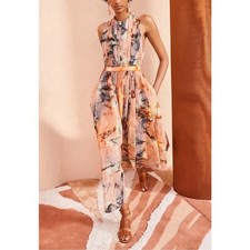 NWOT Ulla Johnson Maxi Halter Open-Back Marietta Dress