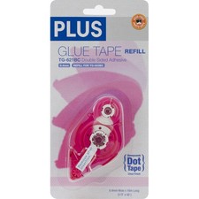 Plus Permanent Honeycomb Glue Tape Refill-.33"X52.5', For Use In 620BC - 621BCR