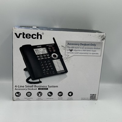 VTech AM18247 Extension Deskset for AM18447 4-Line Business System OB (read)