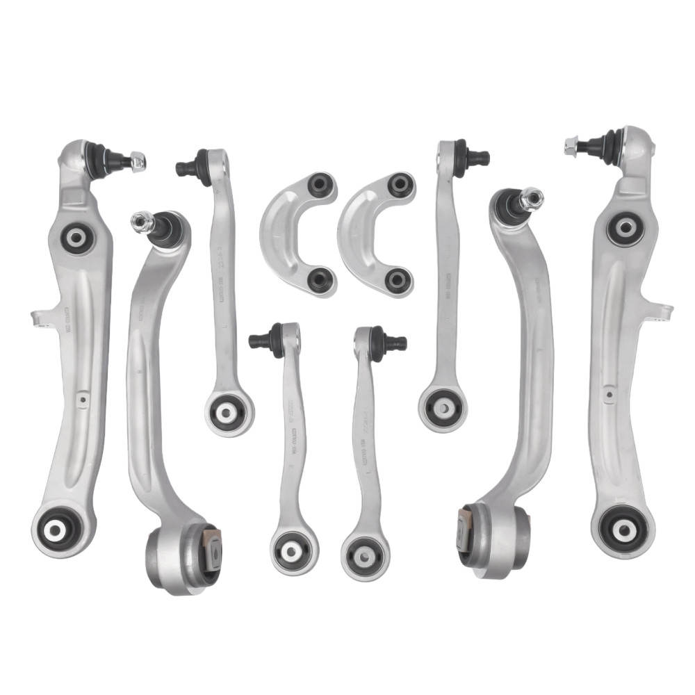 10X FRONT UPPER LOWER SUSPENSION CONTROL ARMS KITFOR BENTLEY GT GTC FLYING SPUR