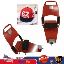 Hat Champ Silk Printer Clamp W/ Standard Platen Screen Printing Pallet 6"x3.375"