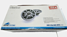 Clarion CM2223R Marine Speakers 200 watts 8.8 224mm OPEN BOX.