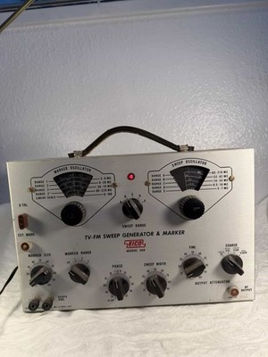 EICO Model 368 Sweep Generator - 3-220 Mhz (E-4)- AS IS untested-powers on