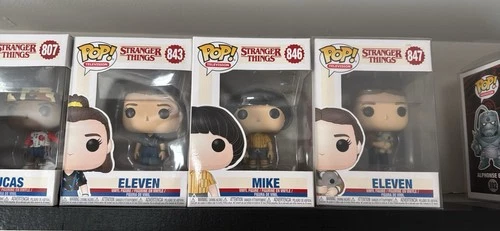 Funko Target Exclusive Stranger Things Pop! Demogorgon Hopper Lucas Eleven Mike