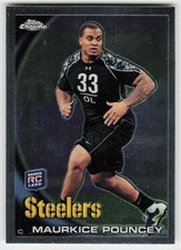 2010 Topps Chrome #C183 Maurkice Pouncey FOOTBALL Pittsburgh Steelers