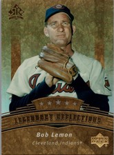 2005 Upper Deck Reflections - Legendary Reflections Bob Lemon #157