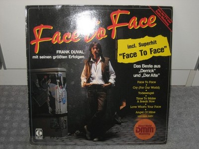 LP Frank Duval ''Face to Face'', Soft-Rock/Ballads/Pop der 70er/80er!