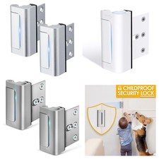 5-Pack Home Security Door Lock Door Reinforcement Lock, Childproof Safety