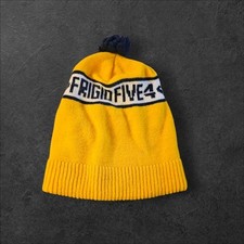 Vintage Frigid Five Yellow Beanie Hat