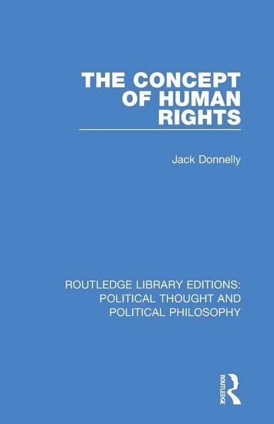 Jack Donnelly | The Concept Of Human Rights | Taschenbuch | Englisch (2021)-image