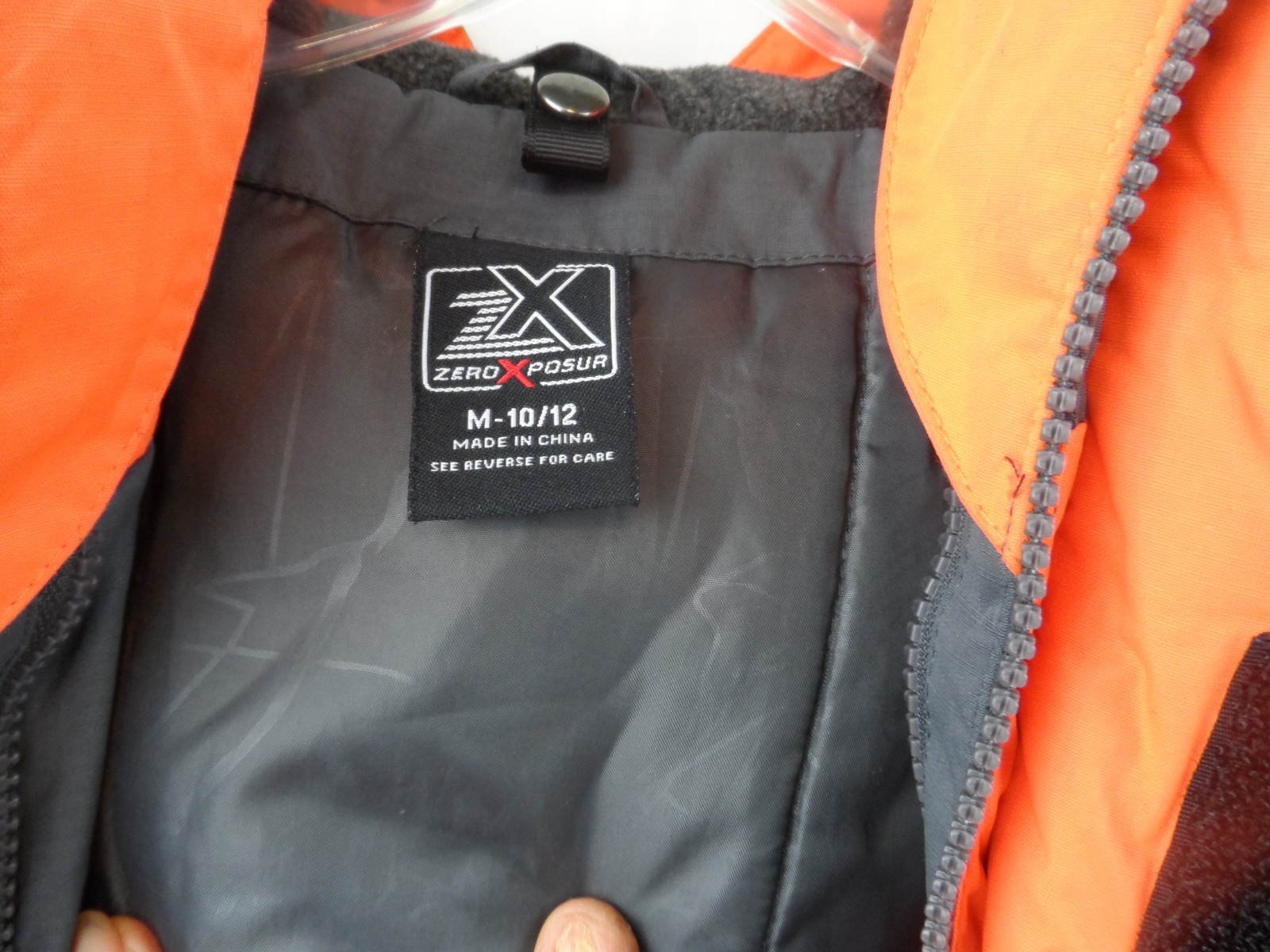 Zero Posur Women's Reversible Polyester Hooed Jac… - image 4