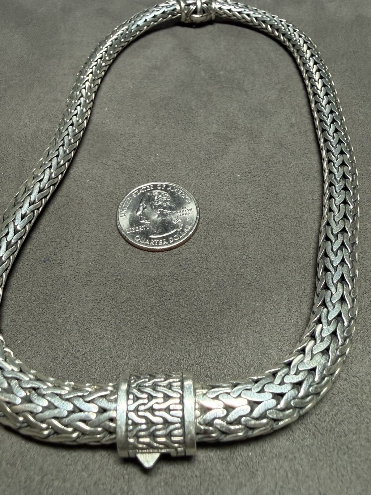 HUGE Sterling Silver Silver Solid Wearable Invest… - image 3