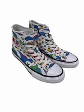 CONVERSE Chuck Taylor All Star YOUTH Dino Mid-Top SNEAKERS Size 2 NWOB