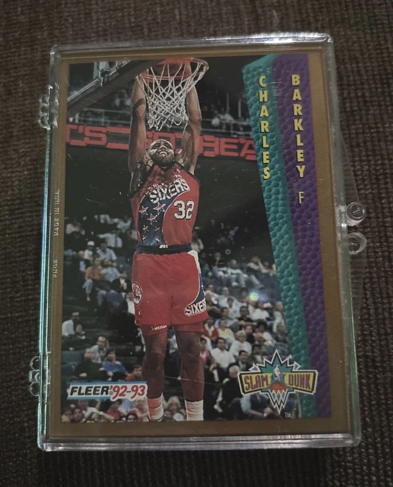 92-93 Fleer SLAM Dunk 265-300 Michael Jordan, Mutombo, Malone, Barkley, Ewing Foto 4 de 4