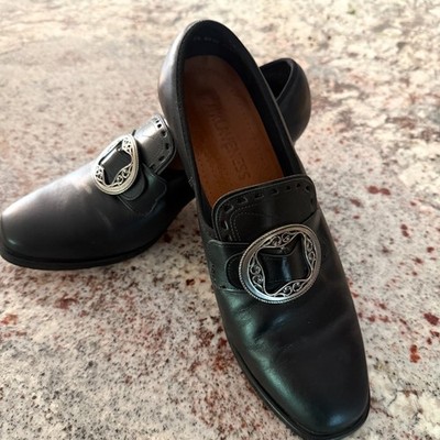 NORWEGIAN ''perfect'' KLAVENESS BUNAD shoes  7 1/2 from Norway  Leather EU41