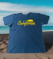 Rare UC Cal Berkeley Golden Bears x Billabong Collab Shirt Large Blue Vintage