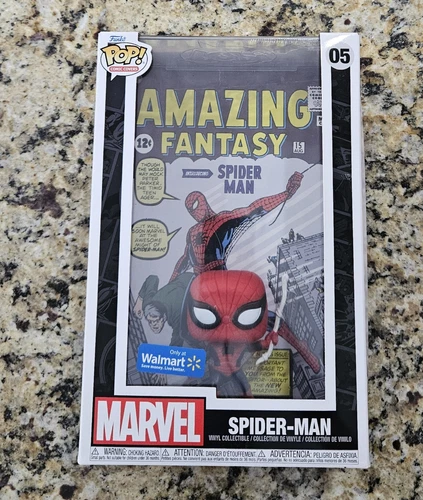 Funko Pop! Comic Cover #05 Amazing Fantasy Spider-Man #15 Walmart Exclusive