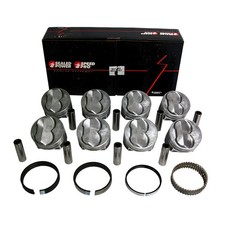 Speed Pro Fmp Small Block Chevy H617cp60 350 11cc Domed Pistons Moly Rings 060