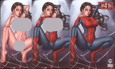 SB | '23 Black Ops Power Hour #2 Spider-Woman TRADE/VIRGIN Dravacus Cvr SET (3)