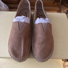 Sam Edelman Women  s Size 8 Slip On Espadrille 1  Platform Heel Tan